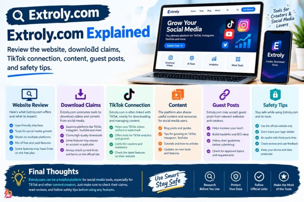 Extroly com: Complete Guide, Review, Download and TikTok Claims extroly com